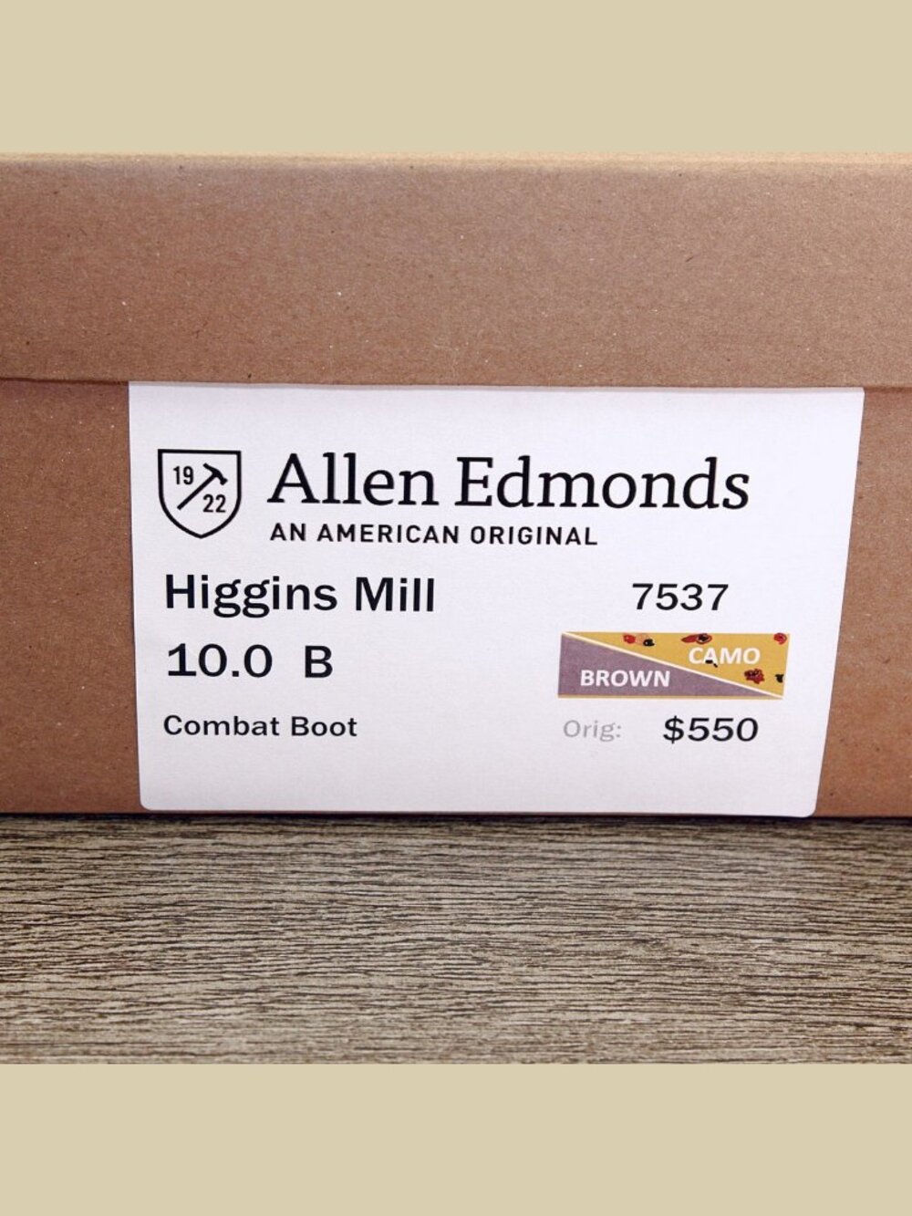 $550 Allen Edmonds HIGGINS MILL 10 B Narrow *add $15 Trees add $30 Matching Belt - Picture 12 of 14